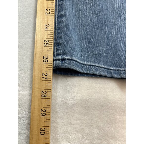 Democracy Jeans‎ Womens 2 Blue Denim Ab Technology Straight Stretch - Picture 8 of 9